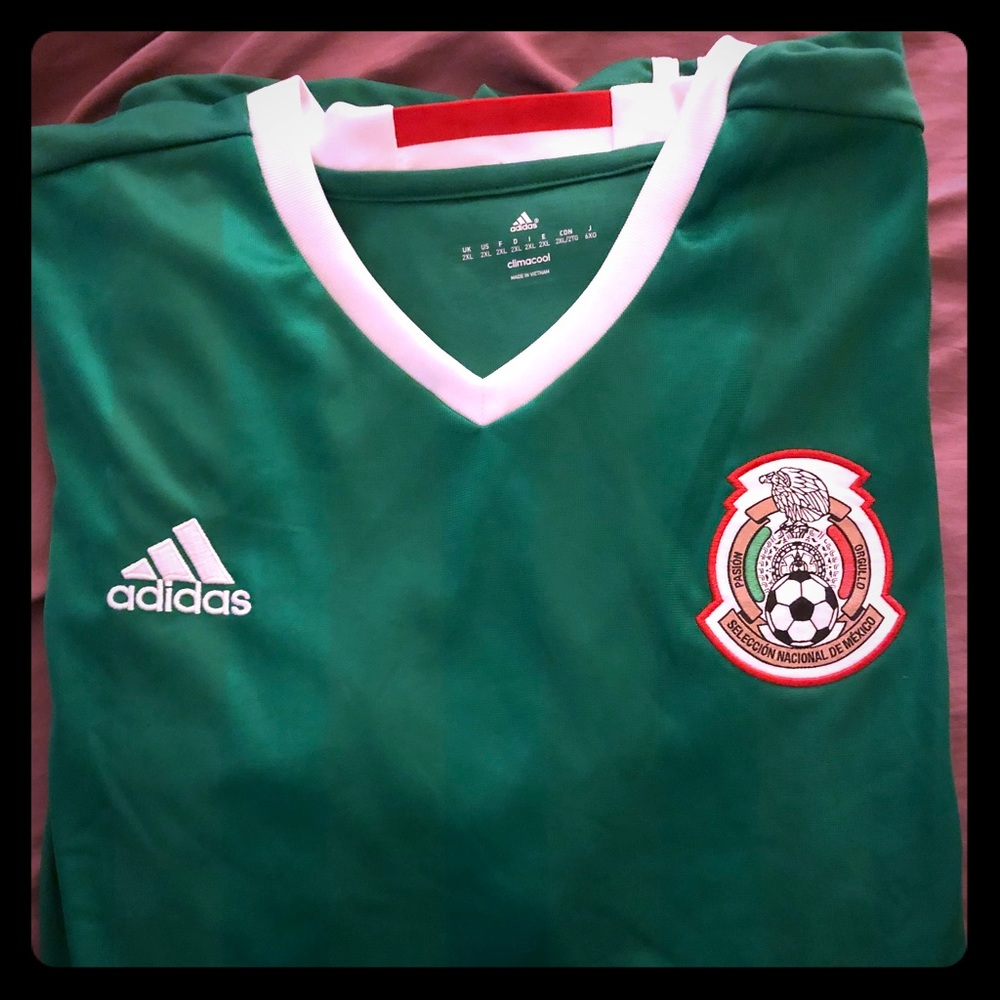 Adidas México soccer jersey